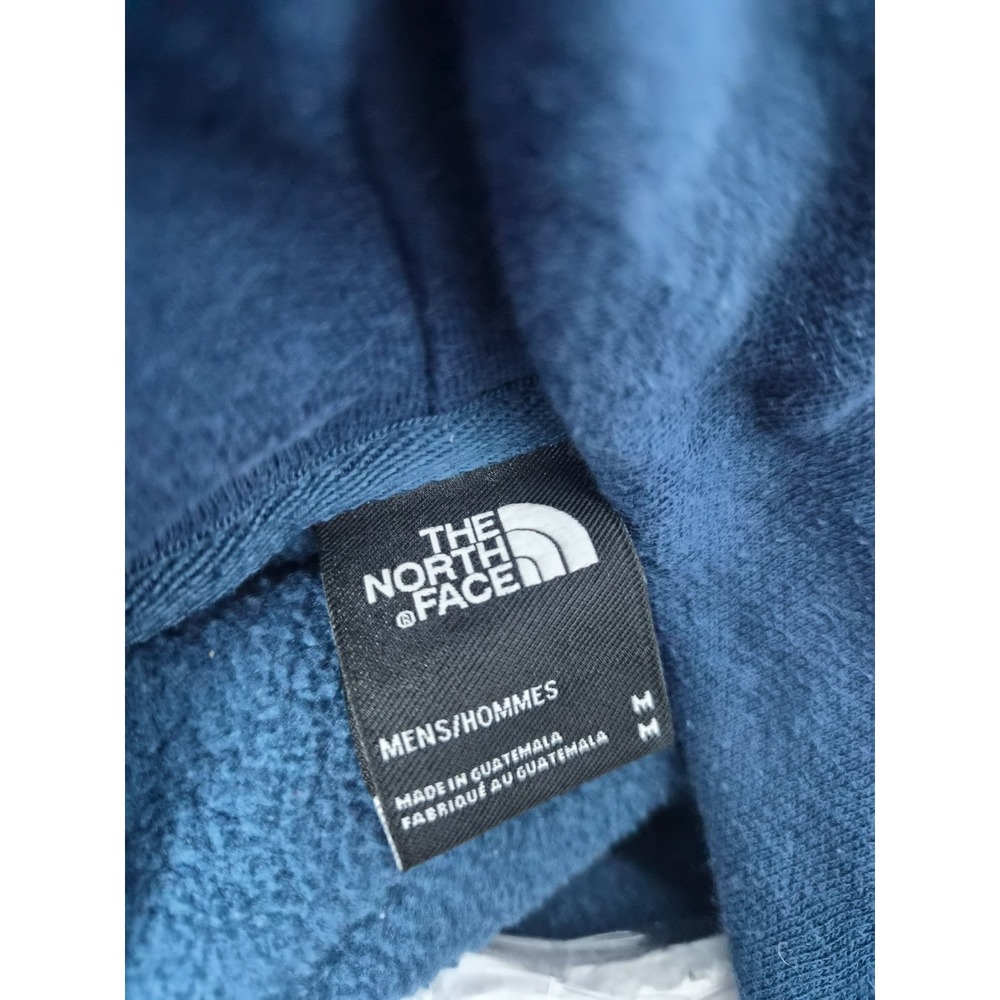 Men's The North Face Blue Pullover Sweatshirt Hoodie With Graphic Logo Sz Medium - Picture 2 of 7